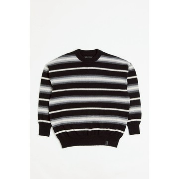 Life8  復古撞色條紋毛衣 No. 11527