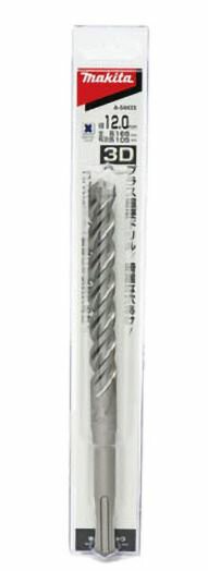 MAKITA 牧田 A-54433 四溝三刃 12*165 水泥鑽尾 德國製 3D-PLUS 免出力 配件