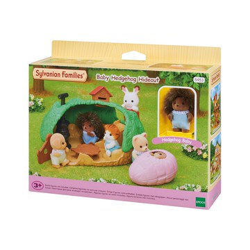 EPOCH Sylvanian Families 森林家族 探險小樹洞 (Baby Hedgehog Hideout)  SY-5453  1組  多色