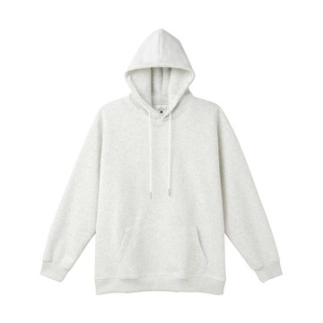 校園風大學帽T-麻灰XL