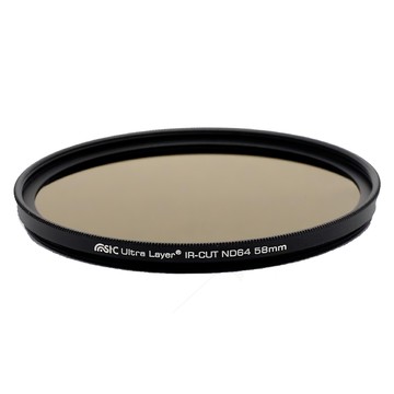 STC Optics 零色偏 ND64 IR-CUT 58mm 減光鏡片 適用多種相機鏡頭  1個