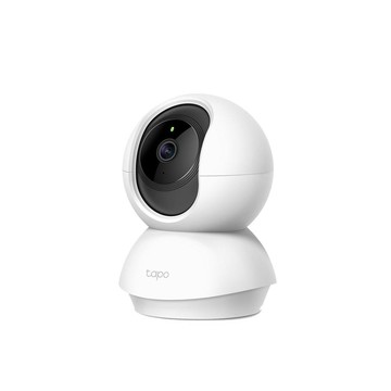 TP-Link Tapo C210 旋轉式家庭安全防護Wi-Fi網路攝影機+128記憶卡 (1入組合裝)