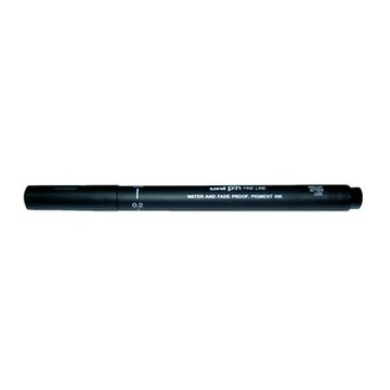 【文具通】三菱pin200 0.2代針筆 黑 A1140099【APP滿額下單4%點數(單一帳號最高1000點)】7/31止