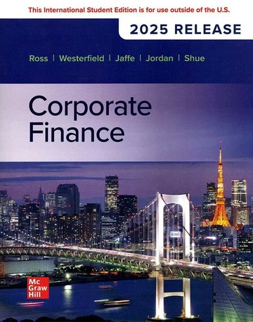 Corporate Finance(2025 Release) (14版) Stephen Ross 2025 McGraw Hill