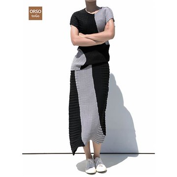 2025新款褶皺短袖襯衫拼色上衣氣質通勤女寬松減齡洋氣設計感小眾