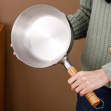 多美然 日式304不銹鋼雪平鍋寶寶輔食鍋泡面鍋蒸鍋無涂層奶鍋湯鍋