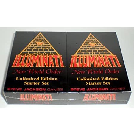 Illuminati New World Order Card Game Unlimited Edition Starter set Second P