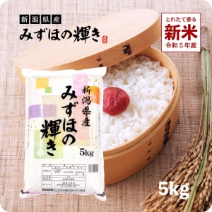 新米 5kg みずほの輝き 令和5年産 お米 安い 新潟県産 精米 白米