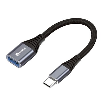 畢亞茲 biaze Type-C to USB 3.0 轉接線 10CM  黑色  1條