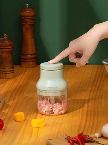 搗碎器 金正搗蒜器電動小型蒜泥神器手動打蒜蓉搗碎迷你攪碎機拉大蒜蓉機『XY15712』