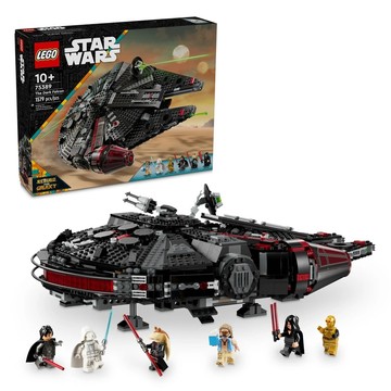 LEGO 樂高 黑暗版千年鷹 75389 星際大戰系列 10+  黑色  1盒