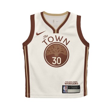 NIKE NBA City Edition 兒童球衣 勇士隊 Stephen Curry