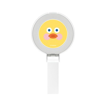 【正版授權】早午餐兄弟大臉滿版小黃鴨15W磁吸支架無線充電器