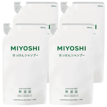 Miyoshi 無添加洗髮精  300ml  4包