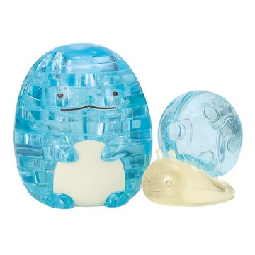 BEVERLY 透明立體拼圖 角落小夥伴 角落生物 蜥蜴 & 蛞蝓 20片 【鯊玩具】