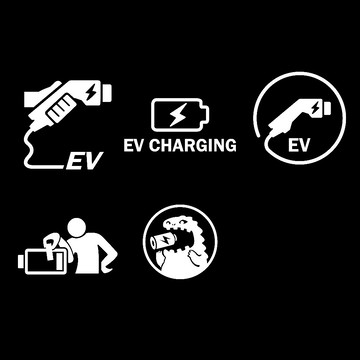 電動車 充電蓋貼 油箱蓋貼 反光貼紙 車貼 撕除不殘膠 tesla model3 modely ix1 反光屋FKW