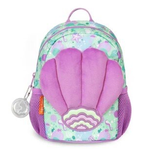 帝安諾-實體店面 TigerFamily 抱抱好朋友3D幼兒背包-紫色貝殼 SKDF-009A