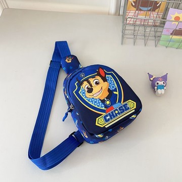 【臺灣-出貨】新款卡通汪汪隊全套斜挎包兒童單肩包幼兒園胸包-外出可愛包包