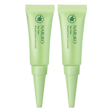 NARUKO 牛爾 台灣公司貨 茶樹抗痘遮瑕膏 5g  單一顏色  2條