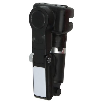 CYKE Q18 手機智能穩定器  360°旋轉桌面三腳架  帶補光燈  輕巧便攜  1個  Black