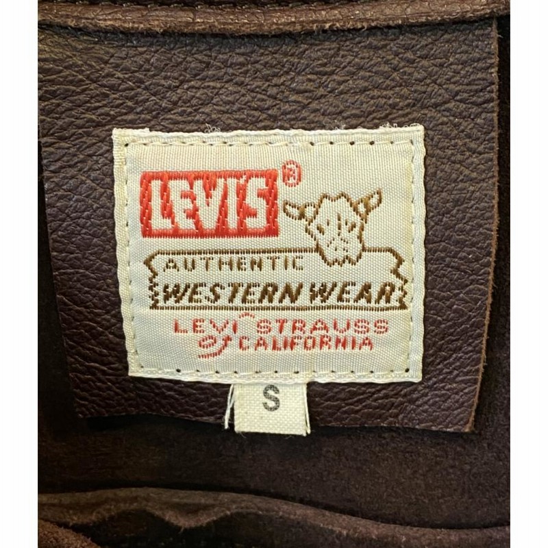 リーバイス スエードレザージャケット LVC SHORT HORN 60s 復刻  