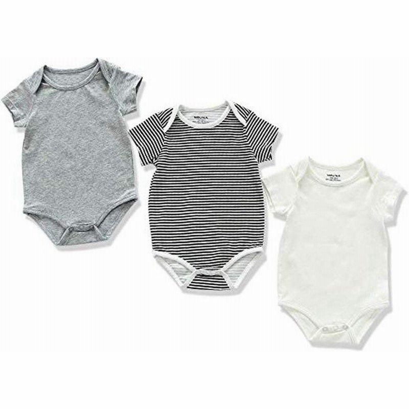 Baby Nest ロンパース ベビー服 女の子 男の子 赤ちゃん カバーオール ベビー 出産祝い コットン 新生児服 3枚セット かわいい 通販 Lineポイント最大0 5 Get Lineショッピング