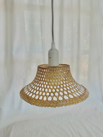 rice | 竹燈罩 | 柳條燈罩 | 吊燈罩 | 吊燈 | 編織吊燈