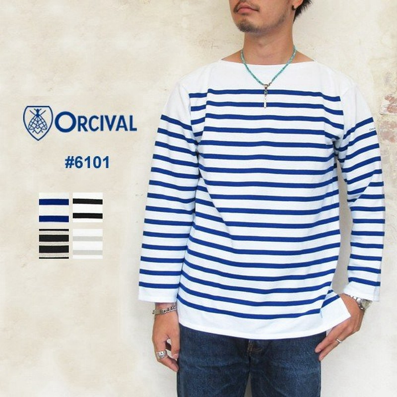 オーシバル オーチバル ラッセル フレンチセーラー Tシャツ ボーダー メンズ Orcival T Shirt Mens 6101 Sk 通販 Lineポイント最大0 5 Get Lineショッピング