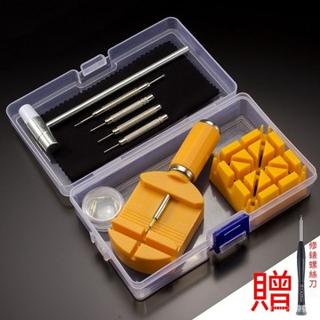台灣出貨 手錶拆帶器 拆卸錶鏈調表器 金屬錶帶調整器 修錶工具 手錶長度調節 鋼錶帶拆卸工具 修錶工具套裝 通用拆錶工具