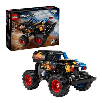 【LEGO 樂高】磚星球〡 42219 動力科技 Grave Digger 火與冰 Monster Jam™ Grave Digger™ Fire and Ice