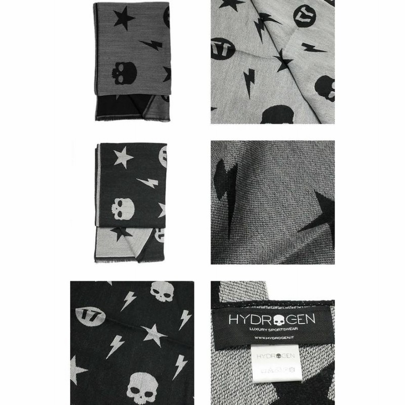ハイドロゲン Hydrogen スカーフ マフラー メンズ レディース ストール