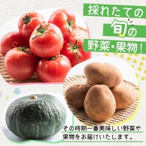 ふるさと納税 i460 旬の野菜・果物おまかせセット(8〜10種類)ツルの恩返し野菜セット！鹿児島県出水市より国産野菜を市場直送！【出水市出水駅.. 鹿児島県出水市