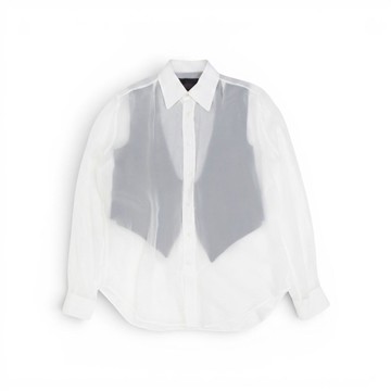 Maison Margiela M 覆蓋式剪裁襯衫