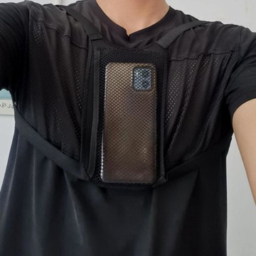🏆臺灣本土直出🏆掛胸前第一視角拍攝手機套隨身記錄工作生活戶外活動手機套易攜帶