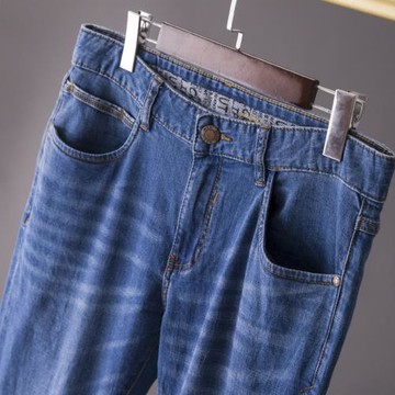 自留推薦！帥氣有型！男士春秋牛仔褲微彈修身小腳長褲子品牌剪標