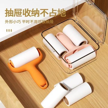 【優選產品】💌免運🔥便攜迷你粘毛器 可撕式粘毛器 滾輪黏毛器 黏毛器 黏毛滾筒 寵物黏毛 替換芯 黏地板 黏灰塵