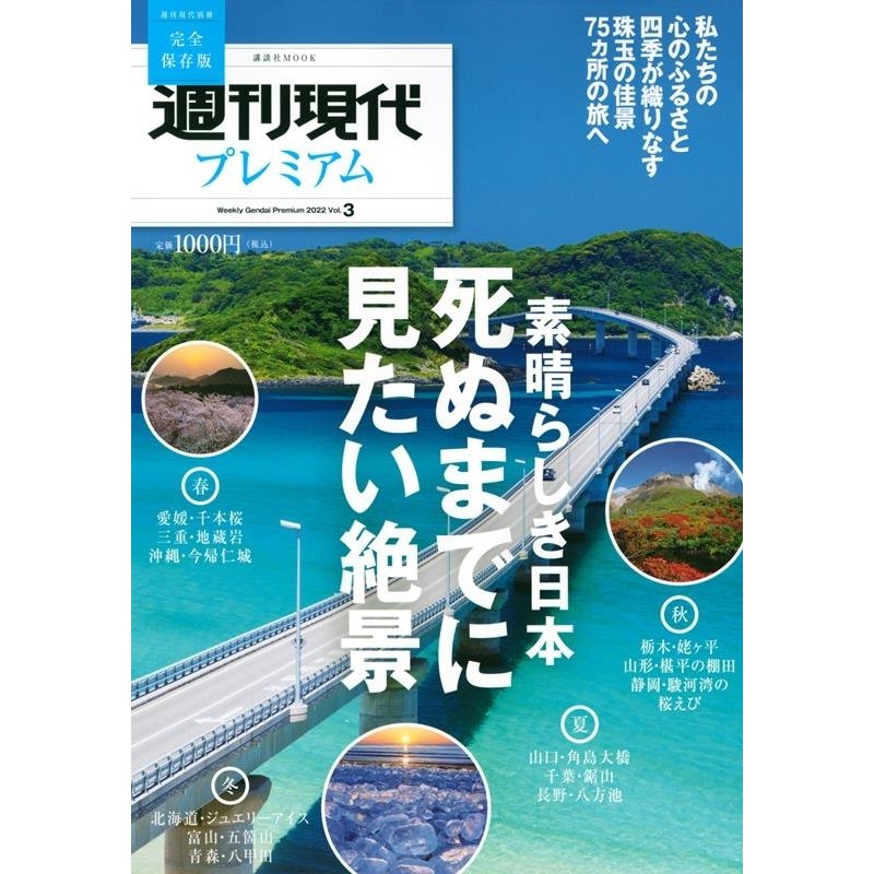 週刊現代プレミアム 2022 Vol.3 講談社MOOK Mook