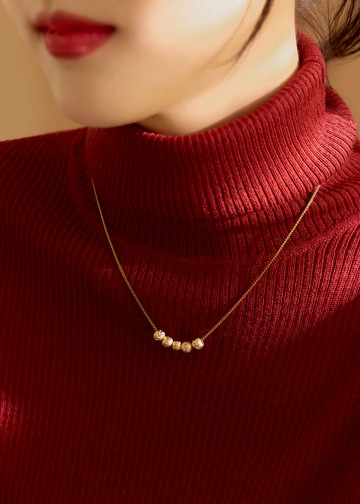 霧光星辰・純鋼項鍊