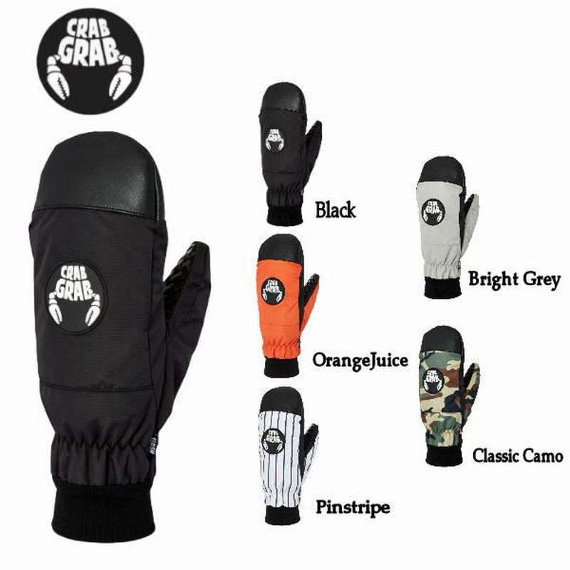 Crab Grab Slush 腐敗した Mitten Black M mitt ミトン