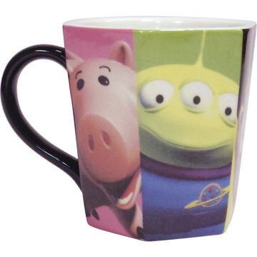 真愛日本 迪士尼 玩具總動員 TOYS 六角馬克杯 陶瓷馬克杯 馬克杯 陶瓷杯 230ml 咖啡杯 果汁杯 4942423235200