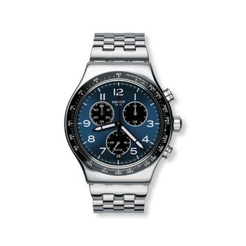 Swatch BOXENGASSE 金屬運動手錶/男錶/女錶/瑞士製造 YVS423GC (43mm)