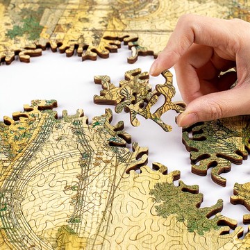 拼圖成年高難度拼圖大號成年解壓送框十級地獄燒腦