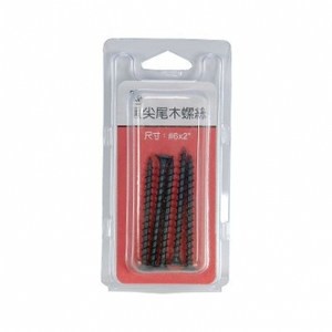 630黑尖尾木螺絲#6x2"