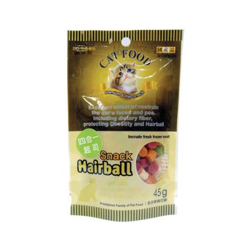 BOWWOW-愛貓起司捲45g x10包(低鹽低脂肪，健康無負擔)