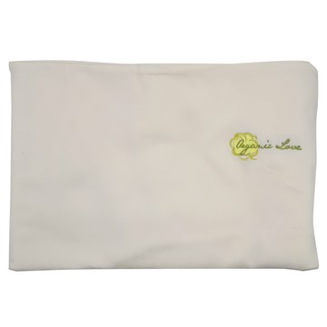 mammyshop 媽咪小站 有機棉替換布套 嬰兒護脊床墊  L 5cm  白色