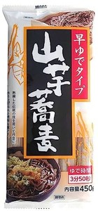 ヒガシマル 山芋蕎麦 450G×5個