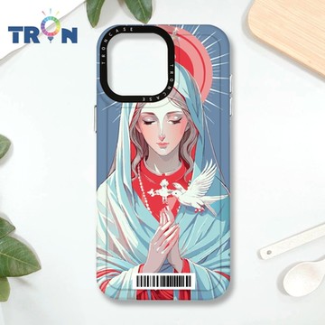 TRON IPHONE 16 PRO MAX 聖母水彩 防摔 MAGSAFE 磁吸 太空載具殼 透白 手機殼