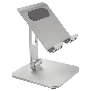 HAPPY TECH 快樂科技 鋁合金雙軸手機手機/平板支架 PAD0702  灰色  1個