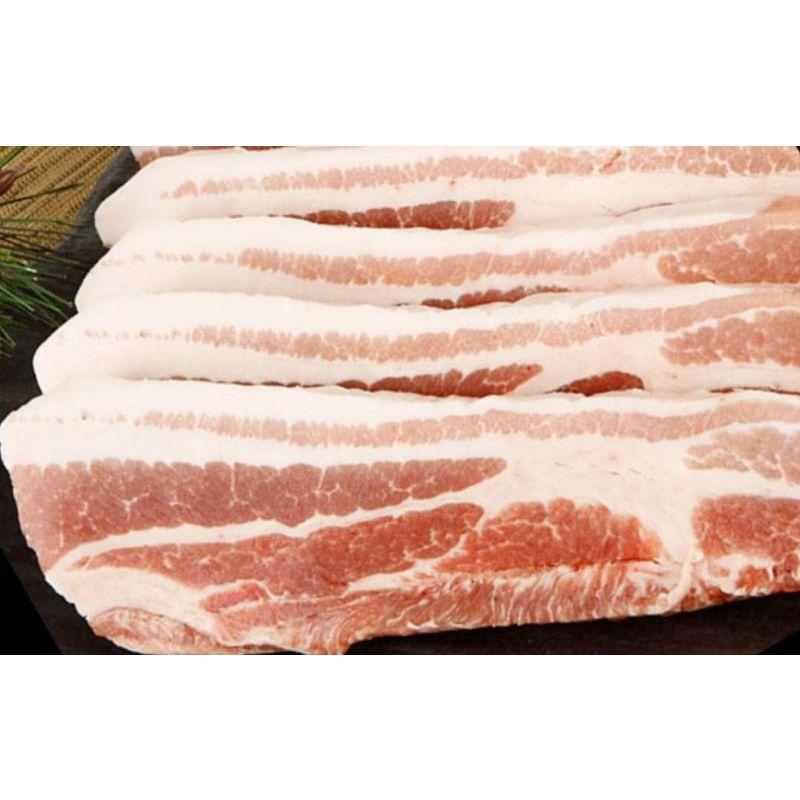 国産 豚バラ肉 スライス 1kg サムギョプサル 焼肉 焼き肉 BBQ 国産豚 豚肉 豚カルビ 豚丼 (1kg(3mmスライス))