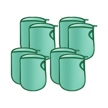 JAR嚴選 兒童搓澡手套  PVA珍珠棉 柔軟耐用 強力吸水  綠色  4雙  1雙